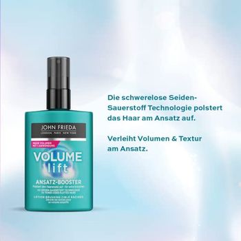 John Frieda Volume Lift Ansatz Booster Inhalt Ml Polstert Den