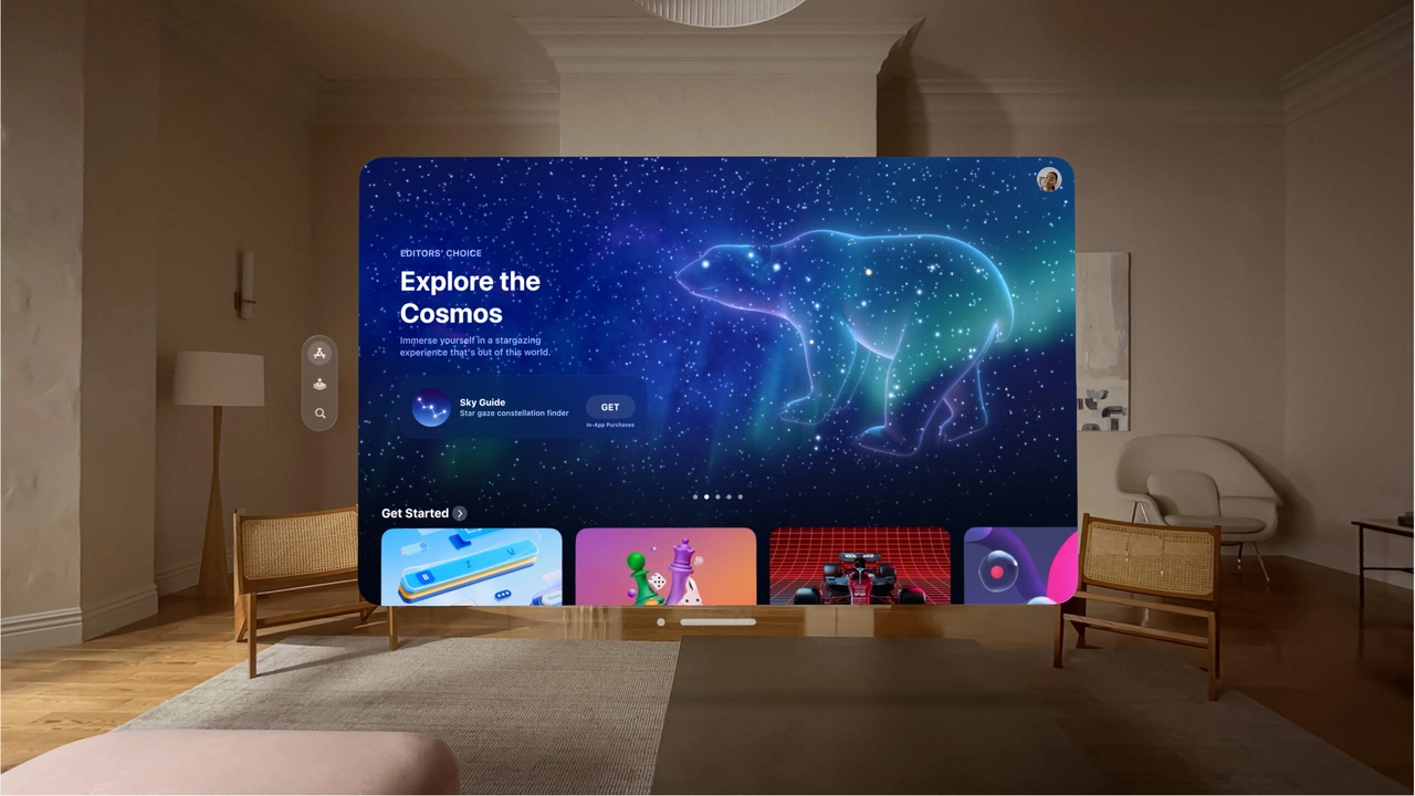 Apple Vision Pro (Bild: Apple)