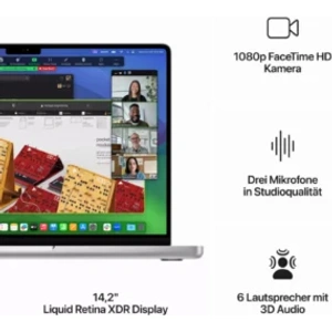 MacBook Pro mit M3-Prozessor (Bild: Apple)
