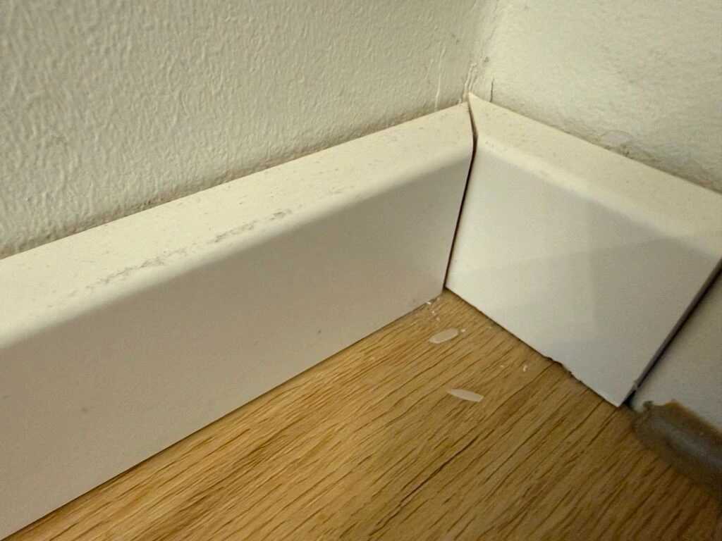 „Eufy C28“: „Verbleibende Reiskörner nach Eckentest“