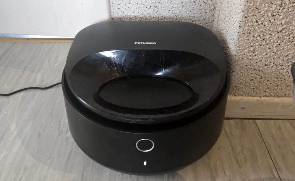 Futterautomat geschlossen in der Praxis