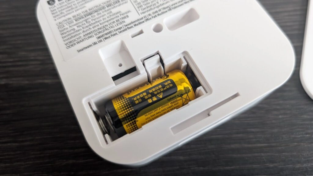Smartwares FGA-1309: Batteriefach
