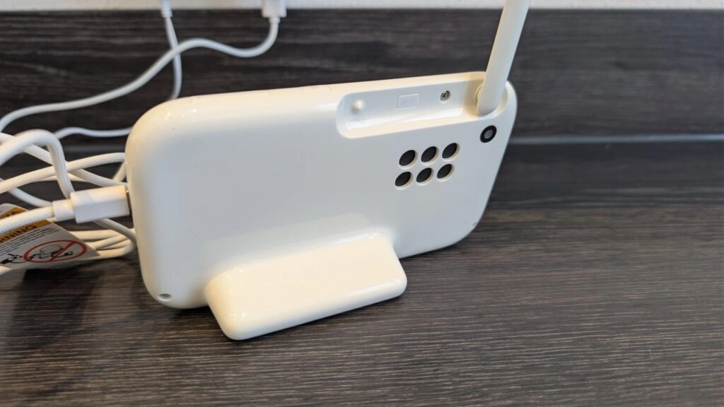 „Motorola Nursery PIP1710 Connect“: „Rückseite des Monitors“