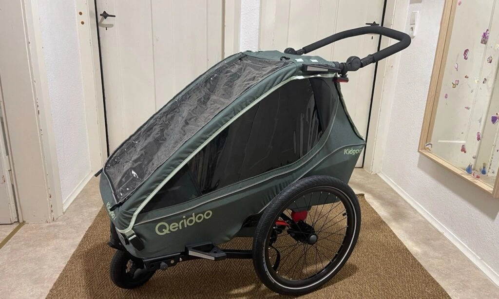 „Qeridoo Kidgoo 1“: Als Buggy nutzbarer Fahrradanhänger im Alltag