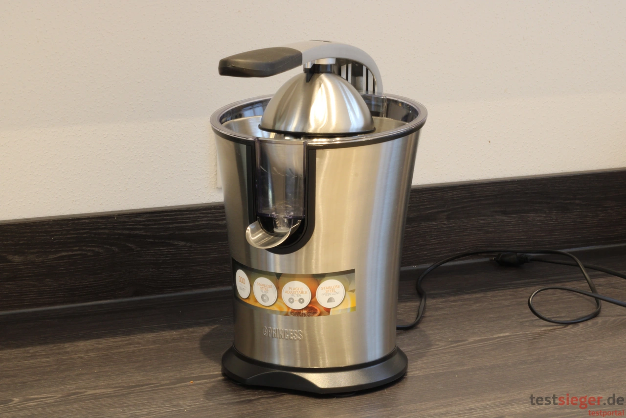 Test: Princess 201860 Master Juicer Pro Zitruspresse