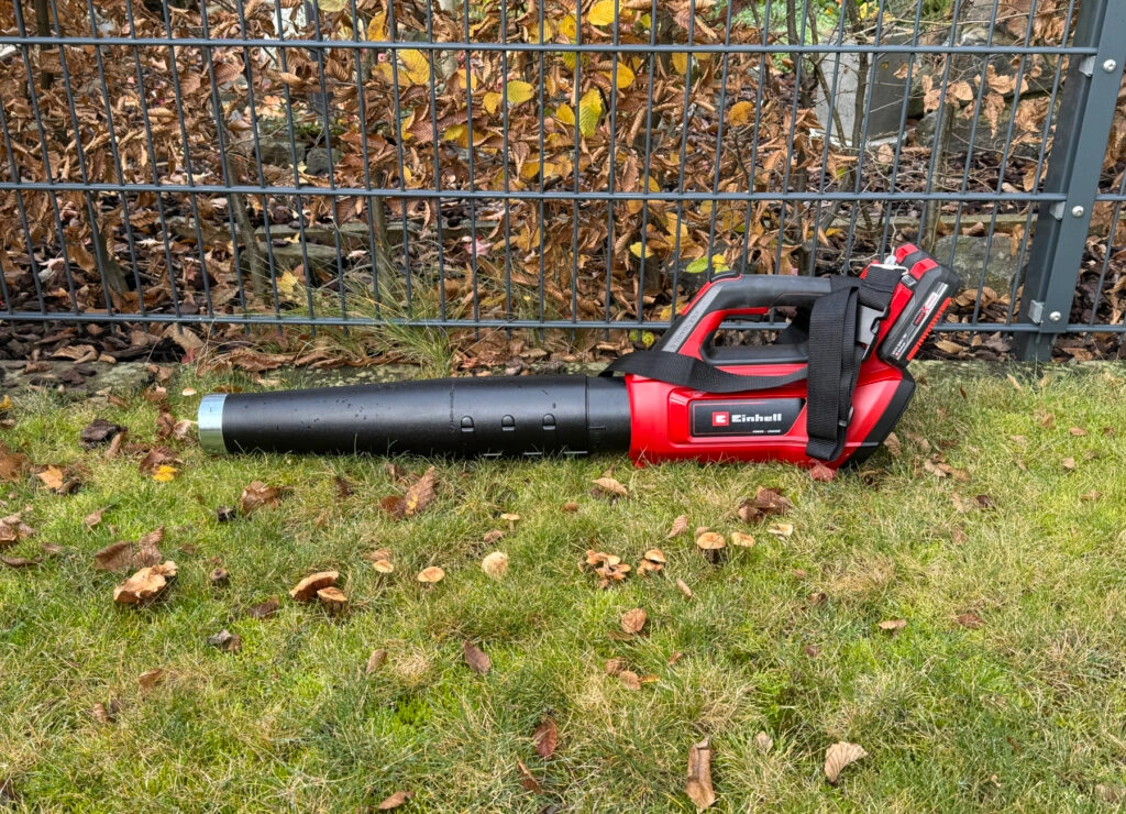 Gesamtansicht des Einhell GP-LB 36/210 Li E-Solo (Foto: Testsieger.de)