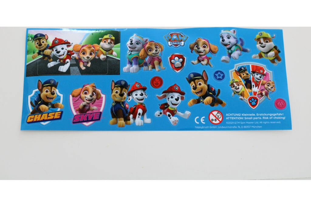 happybrush ECO VIBE KIDS Sticker Bogen Paw Patrol