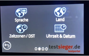Dashcam Menü