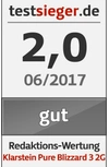Testsiegel Klarstein Pure Blizzard 3 2G 3-in-1-Klimaanlage