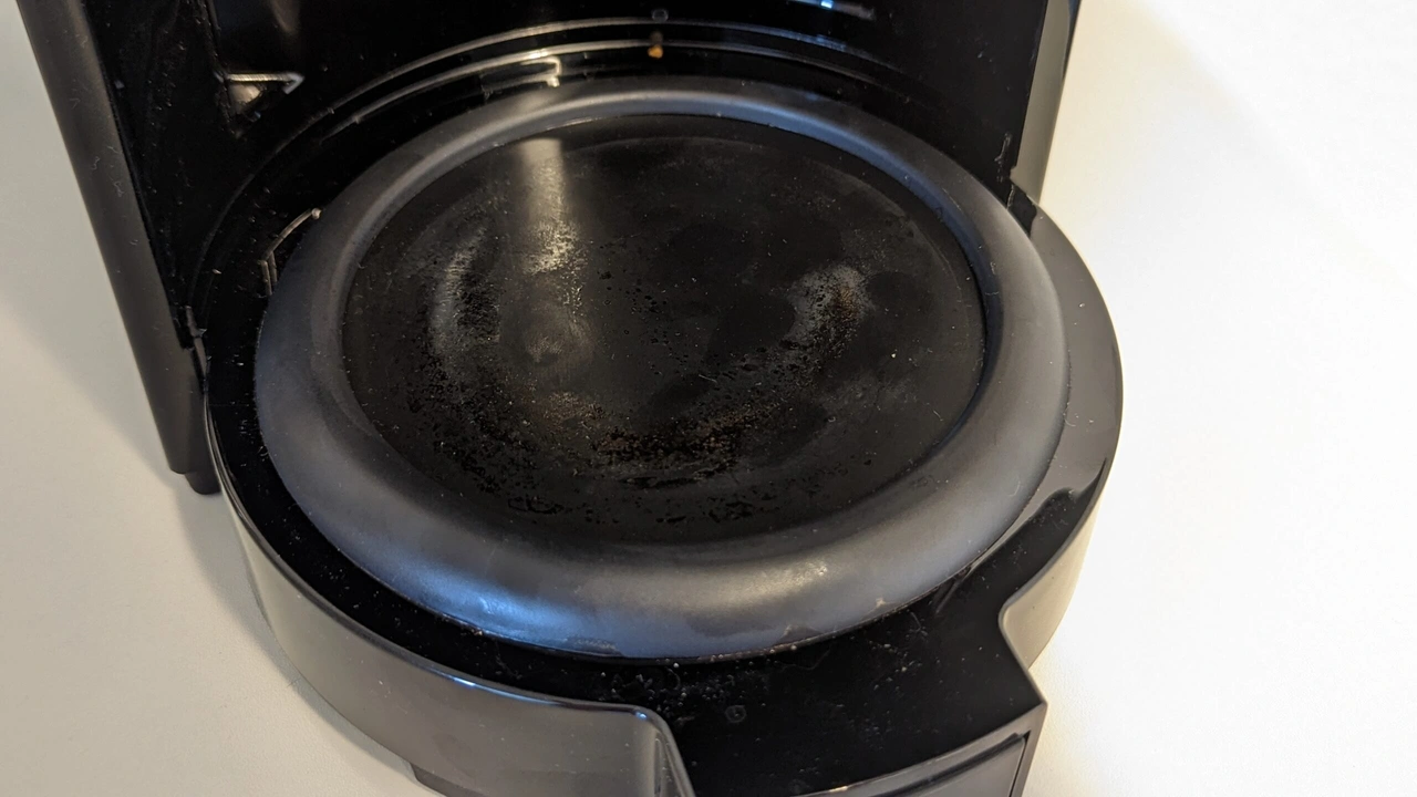 Warmhalteplatte der Braun KF 47-1 Aromaster Classic von oben