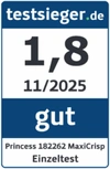 Testsiegel Princess 182262 MaxiCrisp
