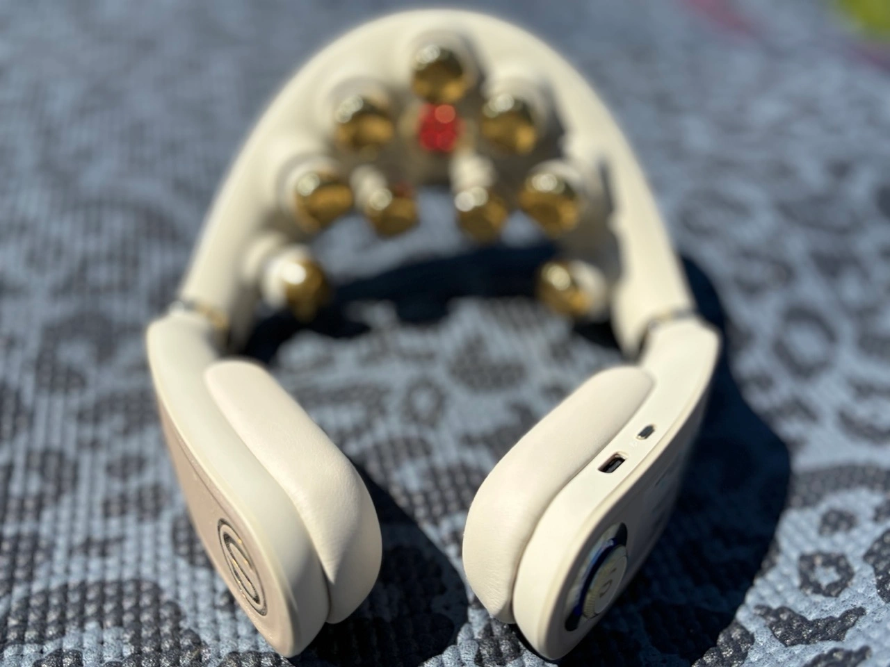 SKG G7 PRO-FOLD: Polster und Massagebereich