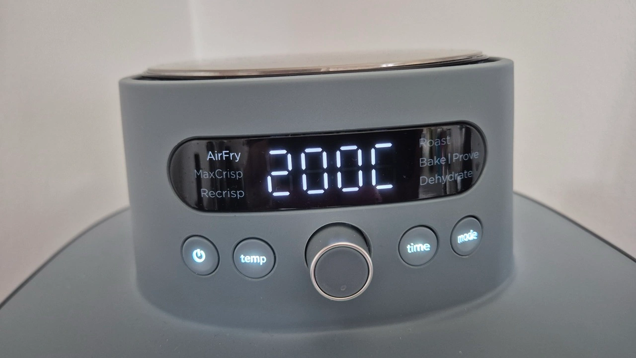 Ninja CRISPi PRO XL: Bedienfeld mit Display