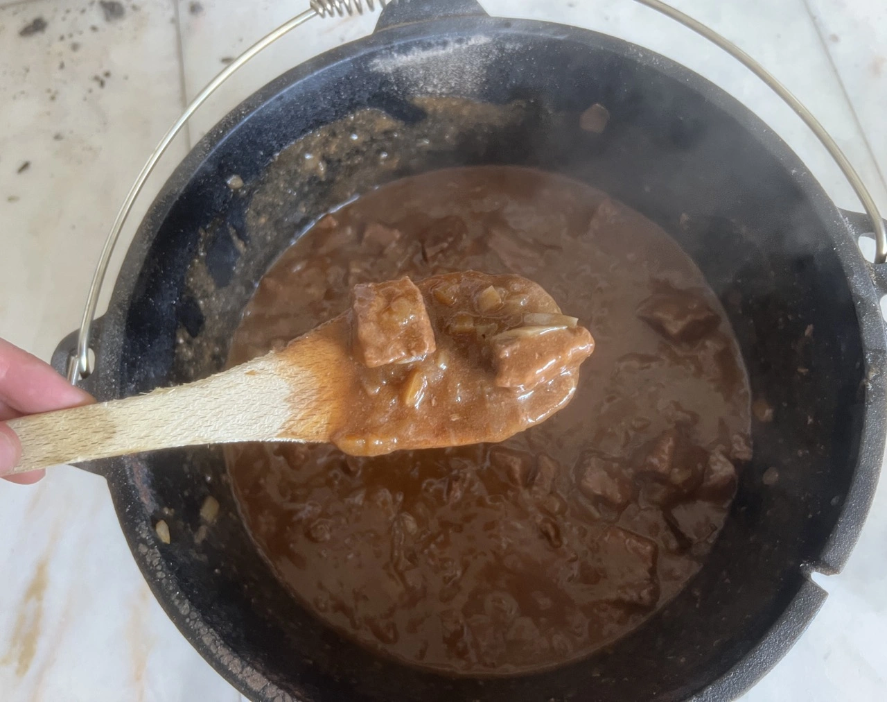 GUSSKÖNIG Dutch Oven 7L: Schmorgericht im Topf