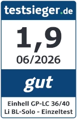 Testsiegel Einhell GP-LC 36/40 Li BL