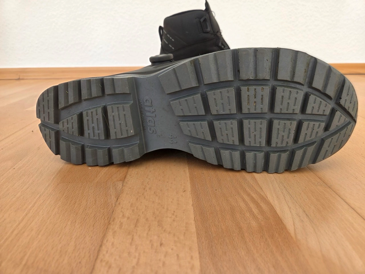 ATLAS Max 550 BOA Pro: Laufsohle mit Profil