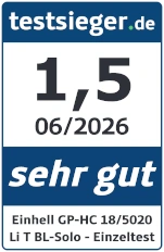 Testsiegel Einhell Professional GP-HC 18/5020 Li T BL-Solo