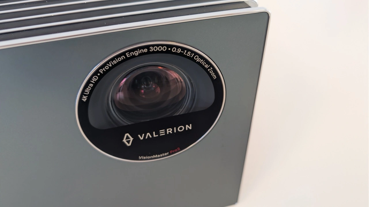 Valerion VisionMaster Pro2: Objektiv in der Front