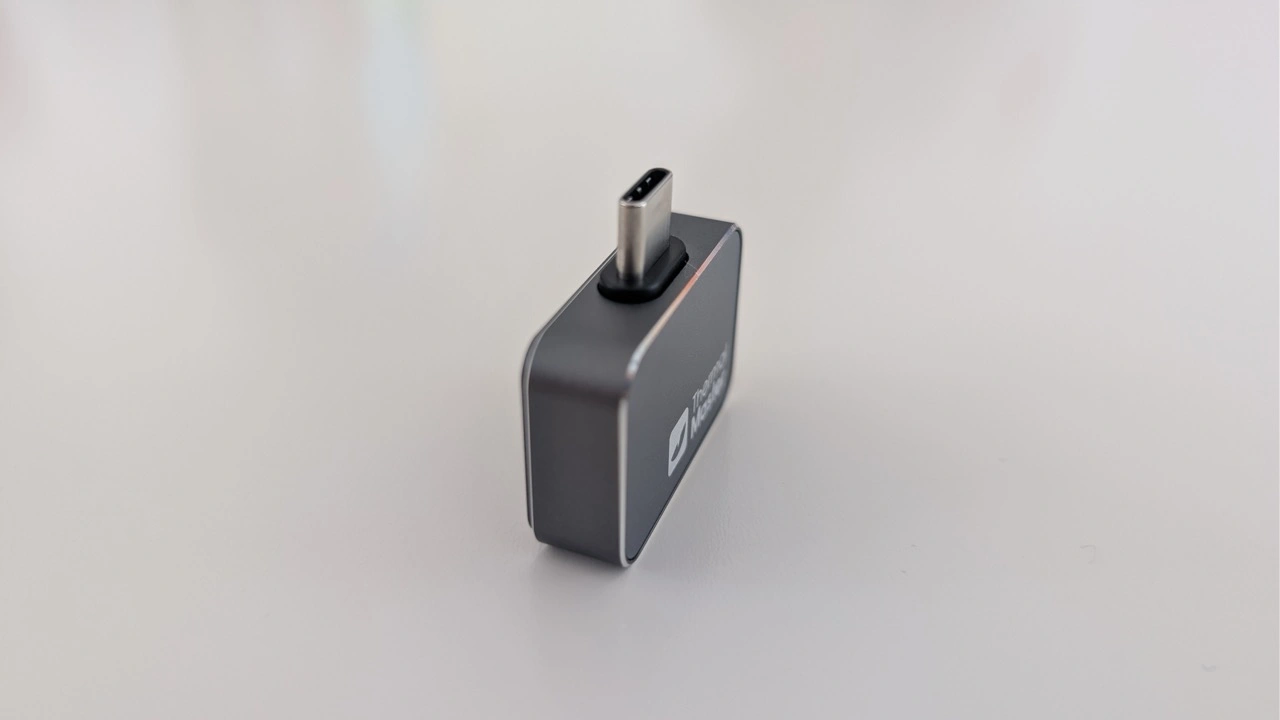 Thermal Master P2: Aluminiumgehäuse mit USB-C-Stecker