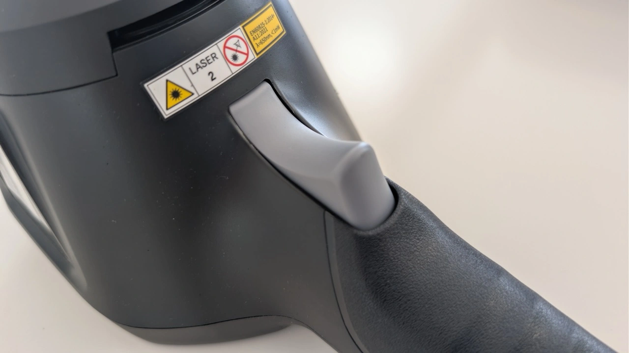 Thermal Master Thor002: Großer Auslöser am Pistolengriff