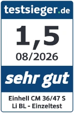 Testsiegel Einhell GP-CM 36/47 S Li BL