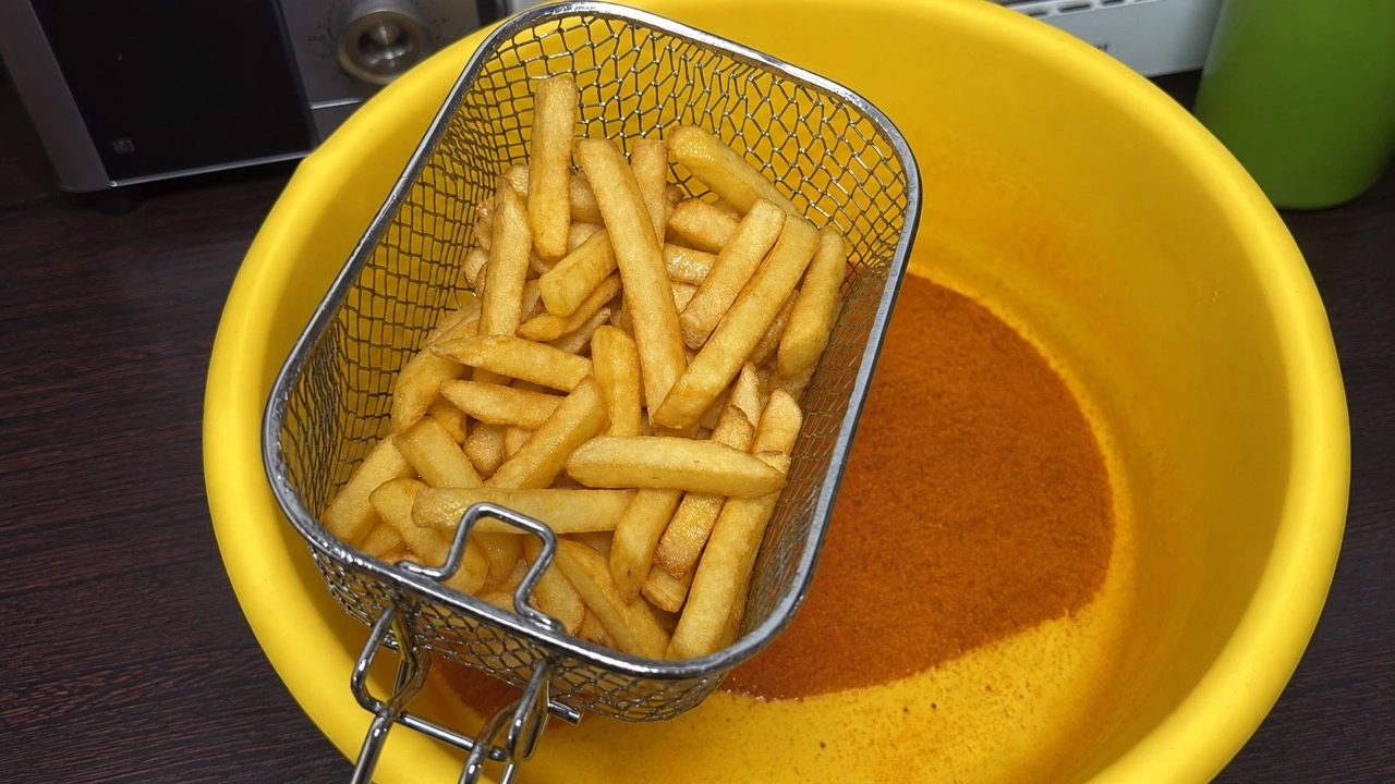 Tristar FR-9330: frittierte Pommes im kleinen Korb