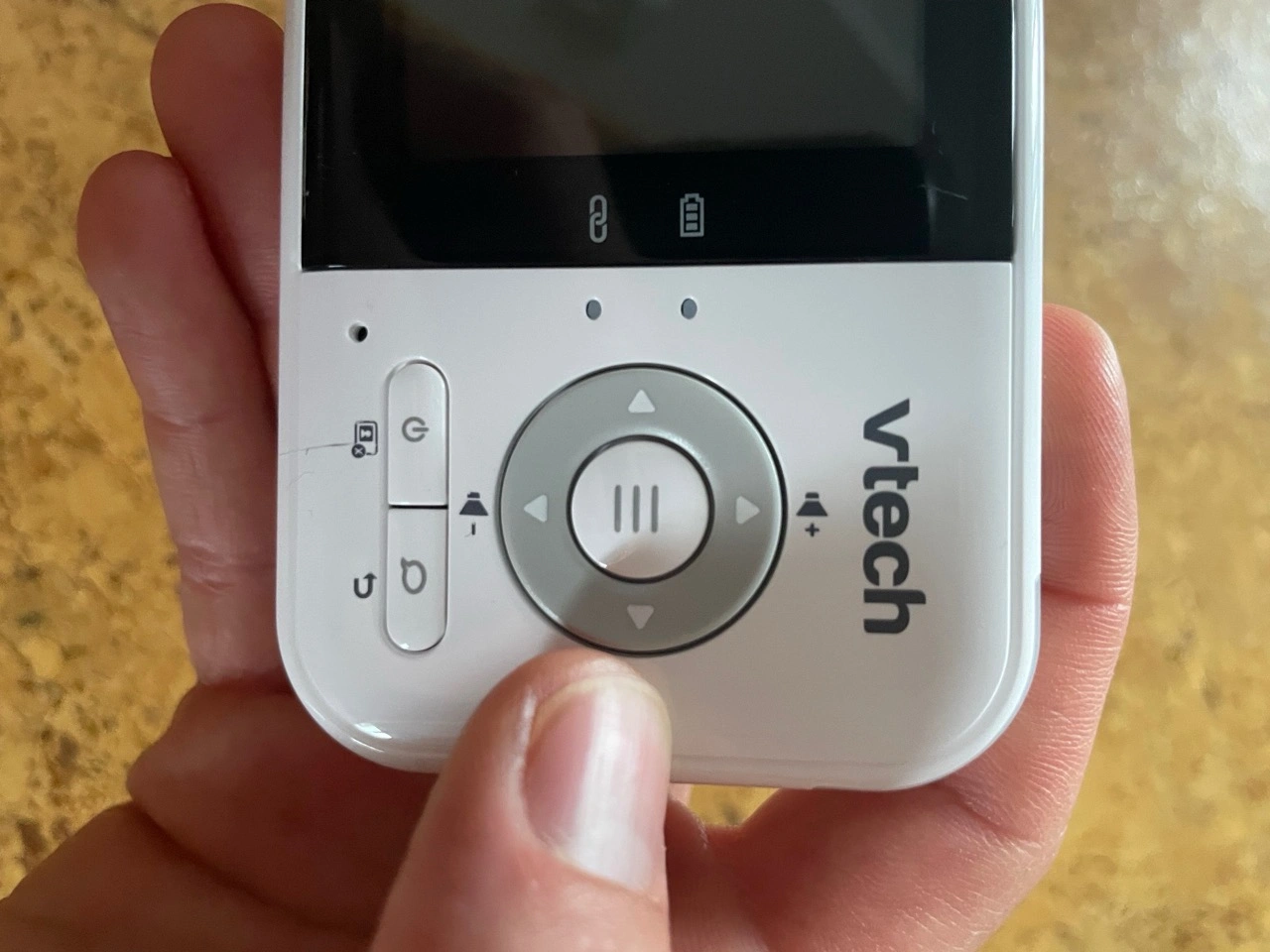 VTech VM3254: Bedientasten der Elterneinheit
