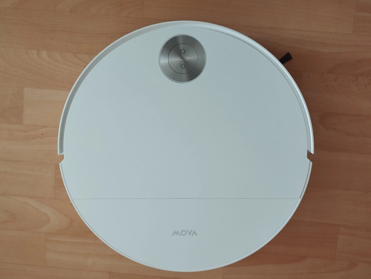 MOVA S70 Roller: Oberseite mit reduziertem Bedienfeld