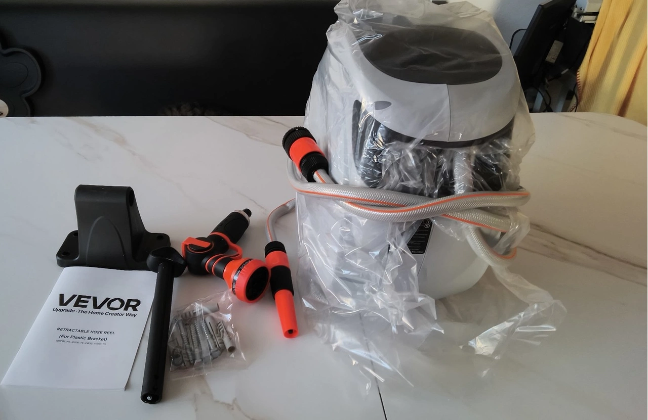 VEVOR XW20-1/2: Lieferumfang vor der Montage