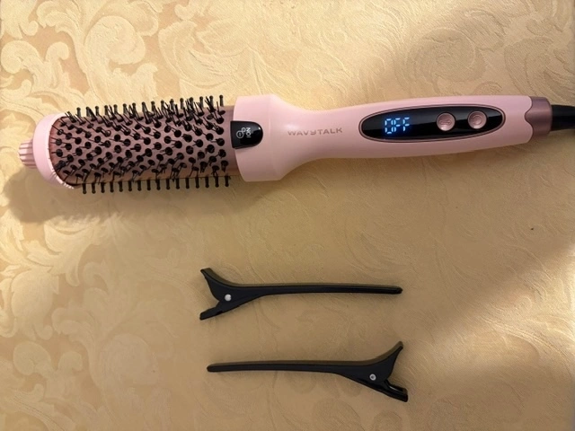 Wavytalk Blowout Boost: Rundbürste mit zwei Haarklemmen