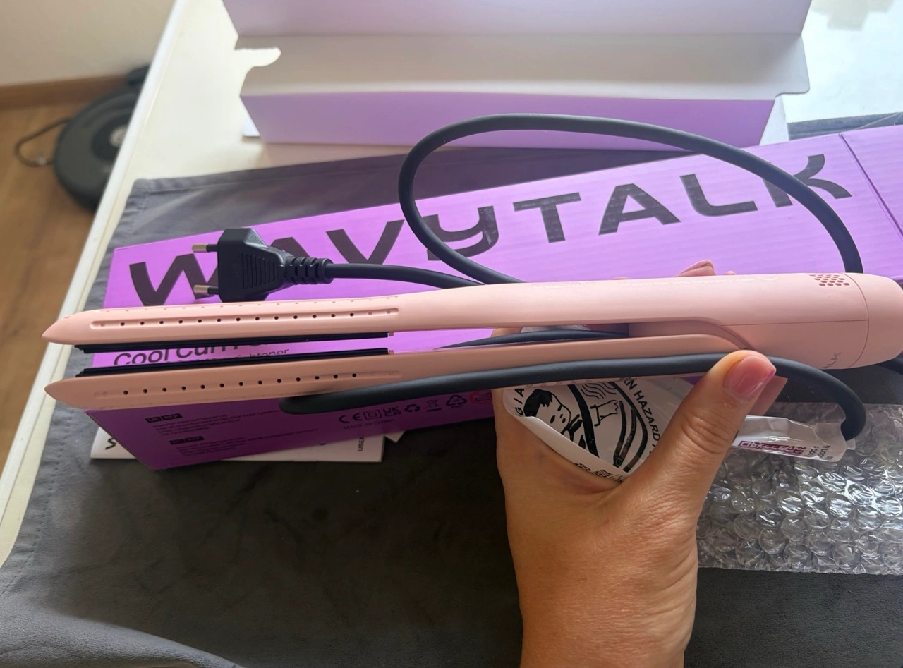 Wavytalk Cool Curl Pencil: schmaler Heizbereich und Netzkabel