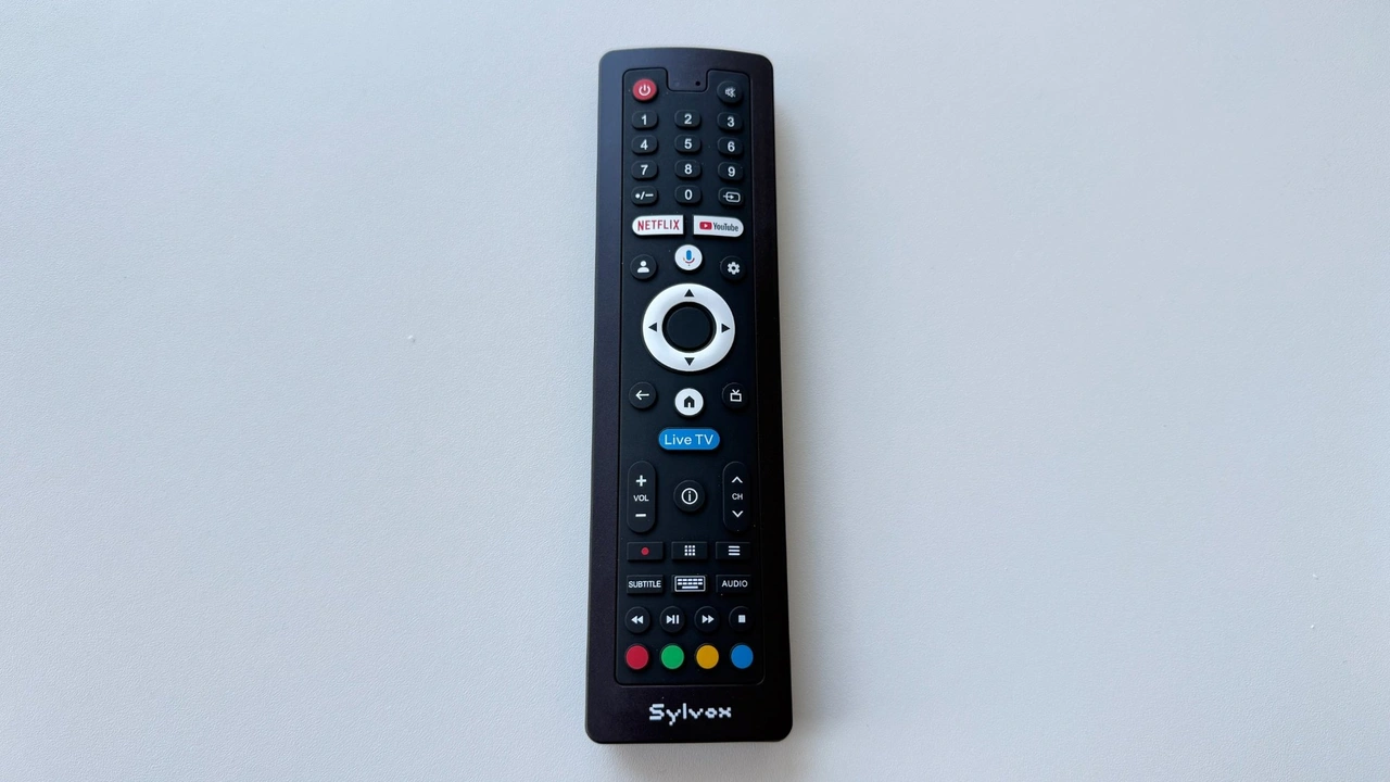Sylvox Frameless Pro: Sprachfernbedienung mit Direktwahltasten