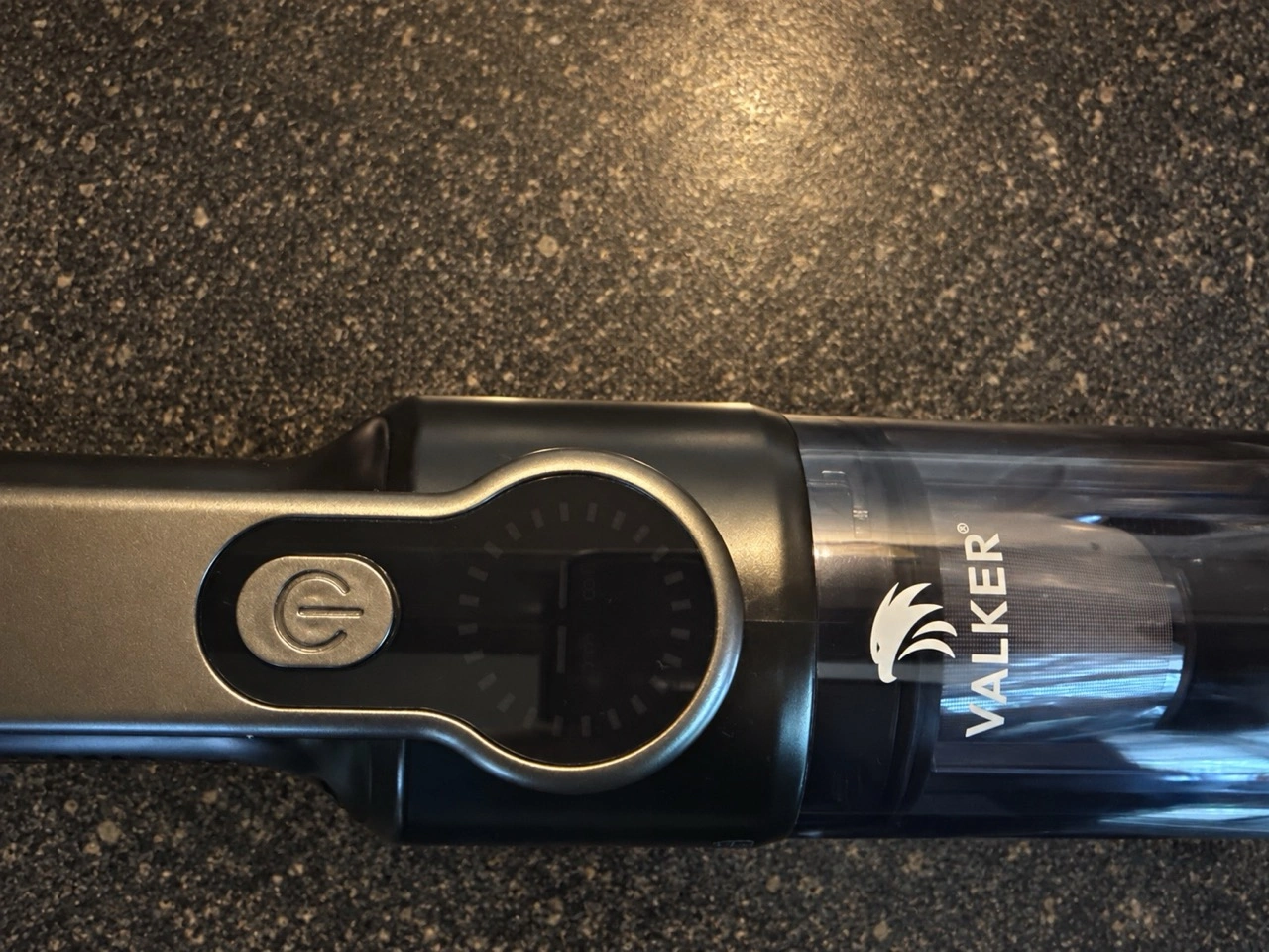 VALKER MasterGrip: Bedienfeld mit ausgeschaltetem Display
