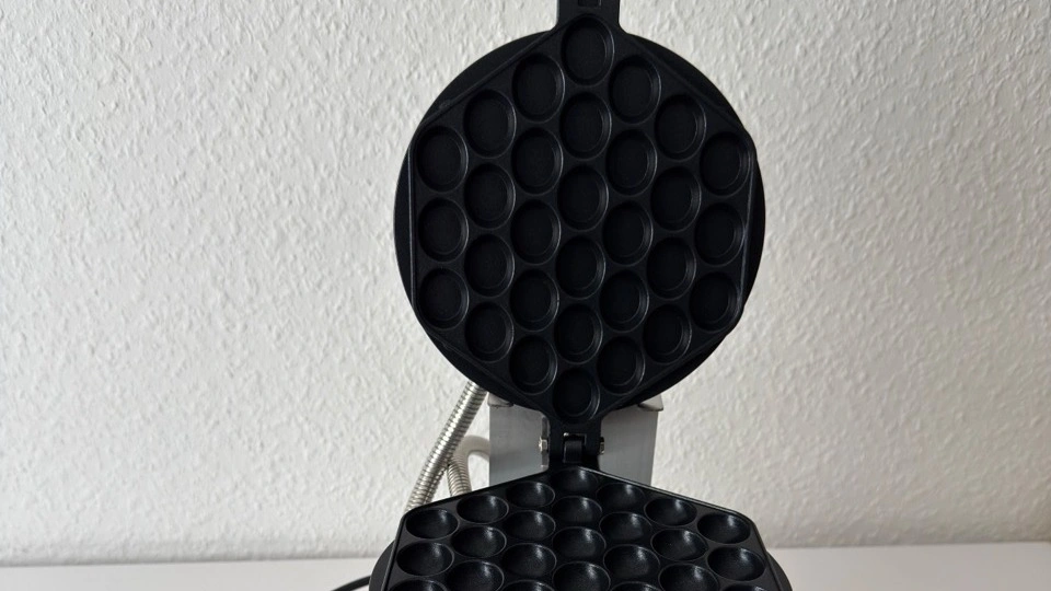VEVOR SC-X30: Geöffnete Backplatten mit Bubble-Form