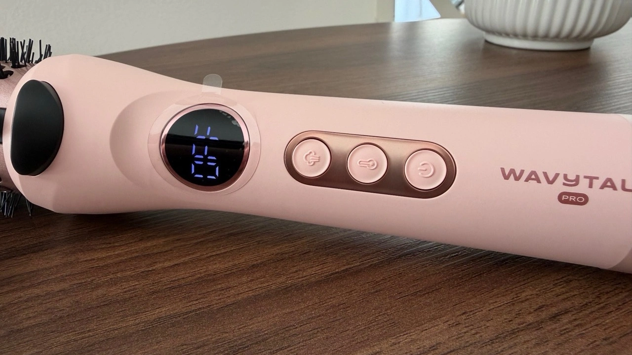 Wavytalk Steamlift Pro: Display und Bedientasten