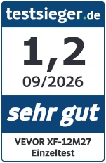 Testsiegel VEVOR Akku-Sprühgerät 12 L XF-12M27
