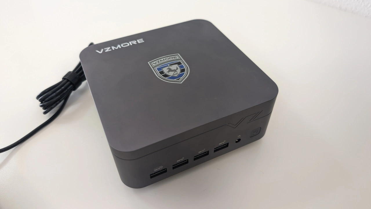 VZMORE iX9 MAX: Aluminiumgehäuse von oben