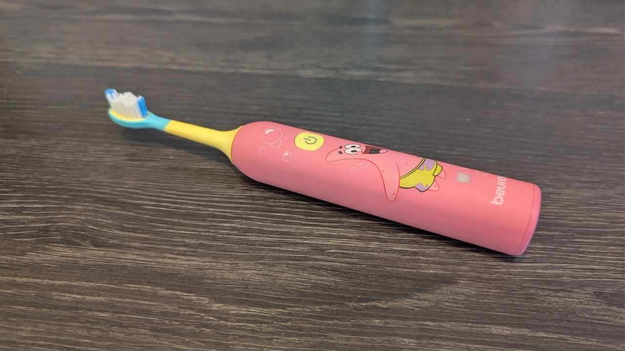 Beurer SC 11 Seastar Pink mit Cartoonmotiv und aufgesetztem Bürstenkopf