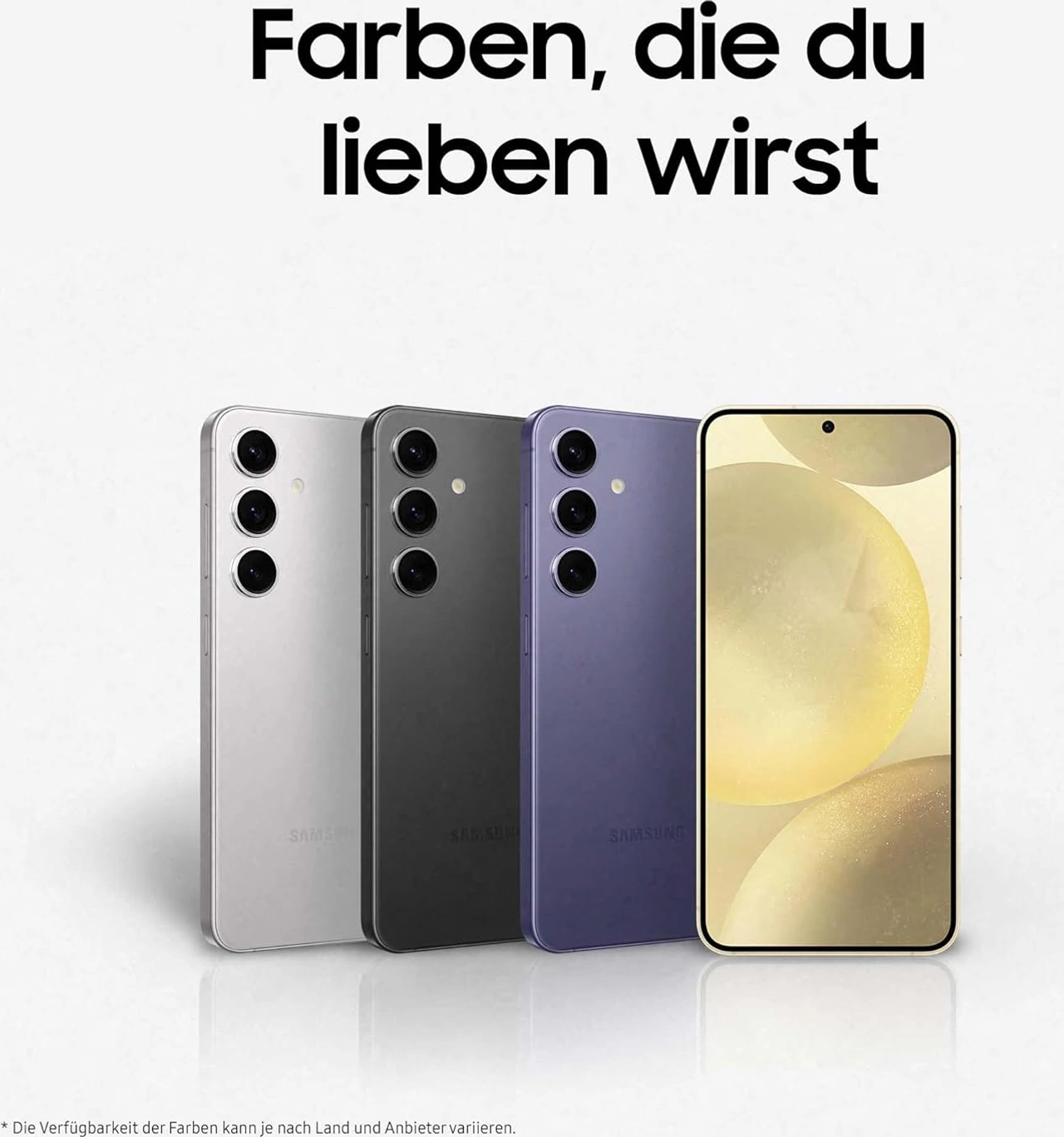 Teaser der verfügbaren Farbvarianten (Foto: Samsung)