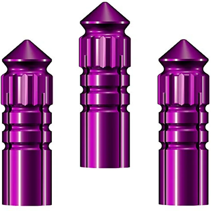 Mission Darts Unisex – Erwachsene Mi_FP1 Flightsaver, violett, 1 Set (3)