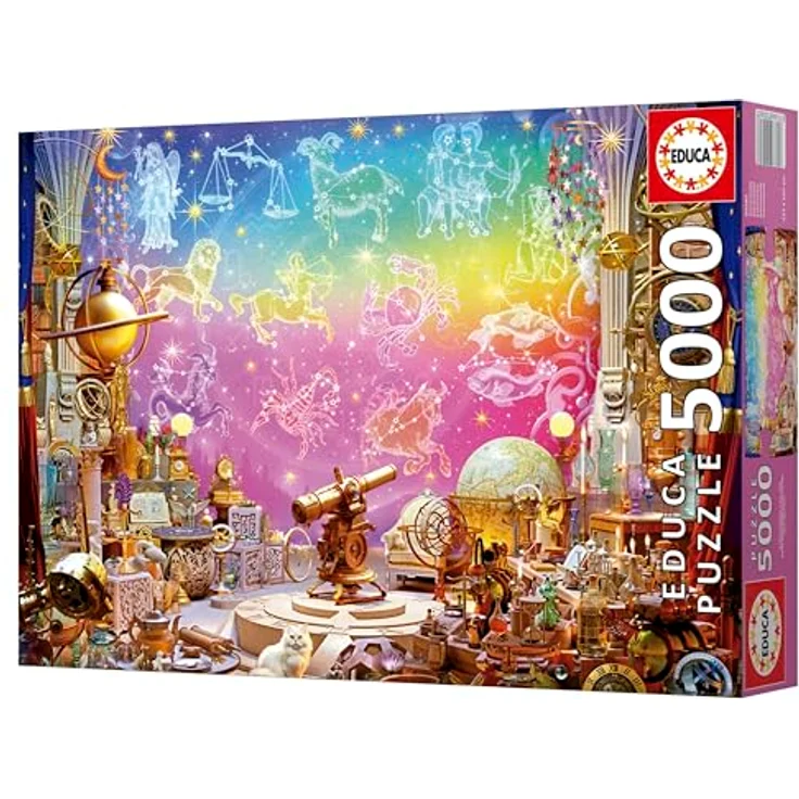Educa 5000 Teile Puzzle für Erwachsene, Astrologie, inkl. Service für verlorene Teile, 157 x 107 cm, ab 14 Jahren – Bild 3