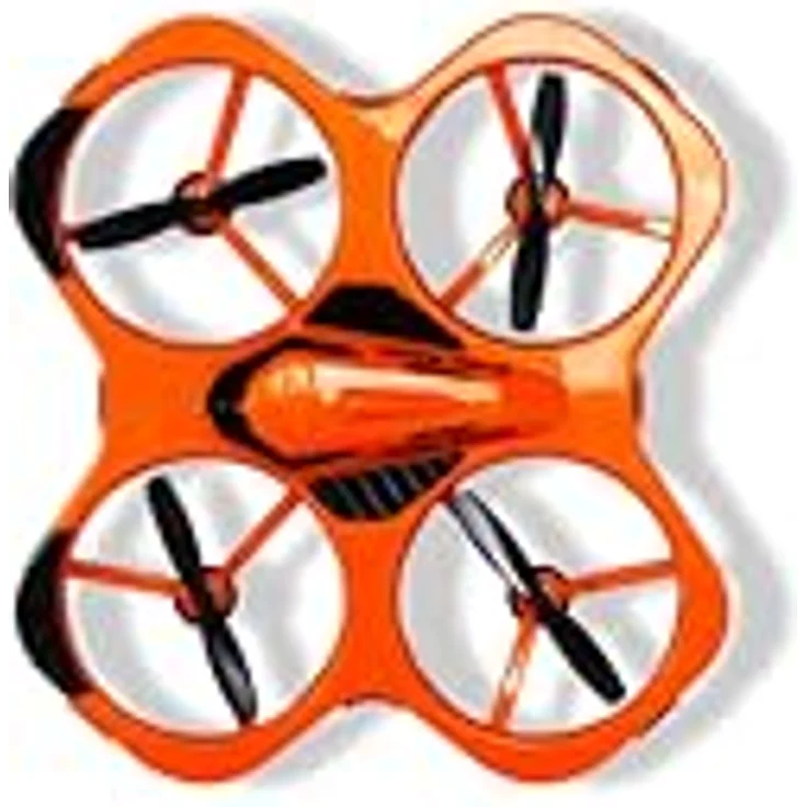 Tamiya Cyber Drone IR RTF, Quadrokopter mit Lipo Flugakku 3,7V/600mAh, orange – Bild 6