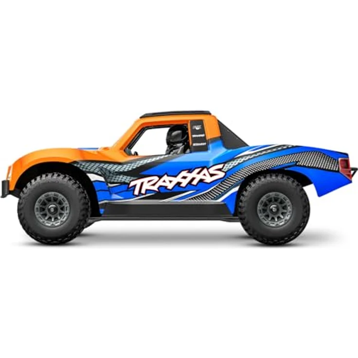 TRAXXAS Mini Slash 4x4 RTR, Ferngesteuertes Elektro-Offroader Modell für Anfänger, orange, mit Brushless-Antrieb und 2S LiPo-Akku – Bild 3