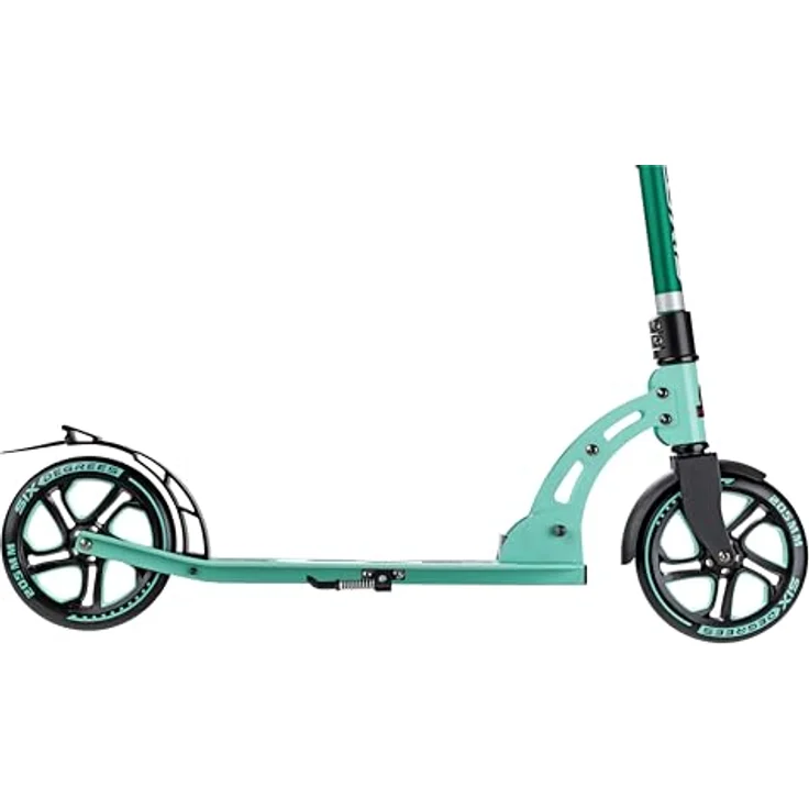 SIX DEGREES Aluminium Scooter 205 mm, Klappmechanismus, höhenverstellbar, Testsieger GS-geprüft, max. Benutzergewicht 100 kg – Bild 10