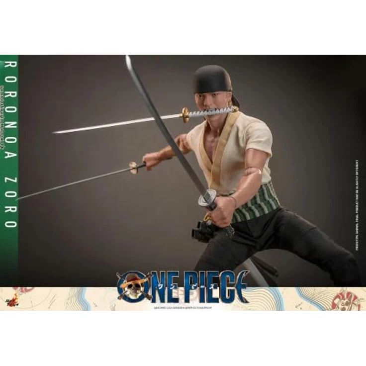 Bandai Namco Games One Piece (Netflix) Actionfigur 1/6 Lorenor Zorro, 31 cm mit Zubehörteilen und Figurenständer – Bild 7