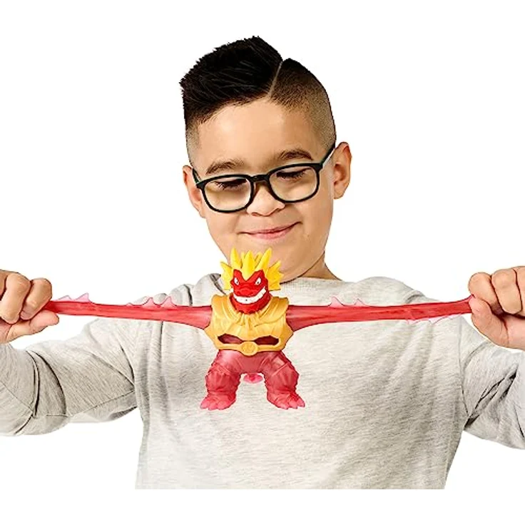 Heroes of Goo Jit Zu Deep GOO Sea Helden-Packung mit Blazagon. Super Stretchy und Dehnbare Actionfigur mit besonderer Schleimfüllung und Wasserspritz-Feature – Bild 5