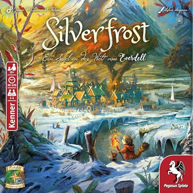 Pegasus Silverfrost, Brettspiel in der Welt von Everdell für 1-4 Spieler, strategisch und flexibel, Deutsch – Bild 4
