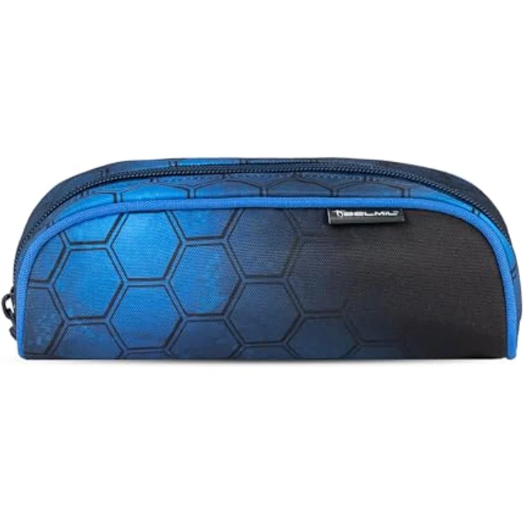 Belmil Schulranzen Classy Ergonomisch Set, 4-tlg. für Grundschule, 19 L, wasserdicht, leichte S-förmige Schultergurte, reflektierende Elemente, geeignet für A4 – Bild 7