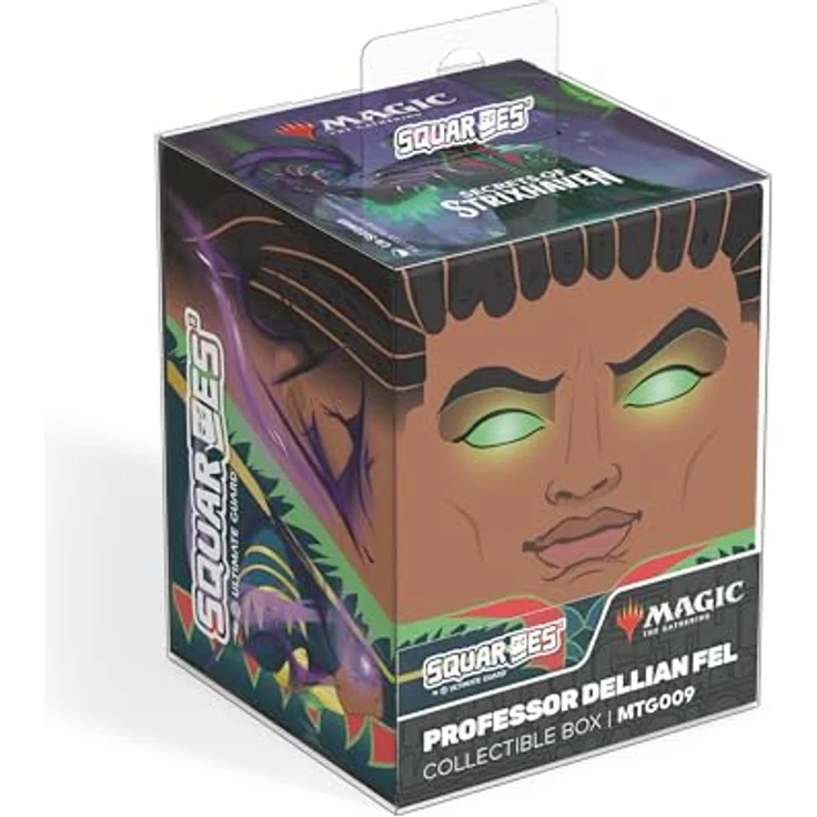 Squaroes Squaroe Magic: The Gathering "Secrets of Strixhaven" MTG009 - Sammelbox für TCG-Decks, Platz für 100 Karten – Bild 8
