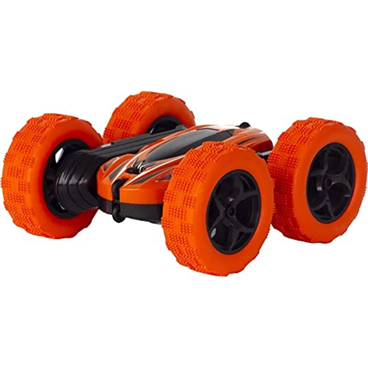 Jollity RC-Auto Ferngesteuertes Stunt Auto – Rotiert & dreht sich um 360°, Rot – Bild 2